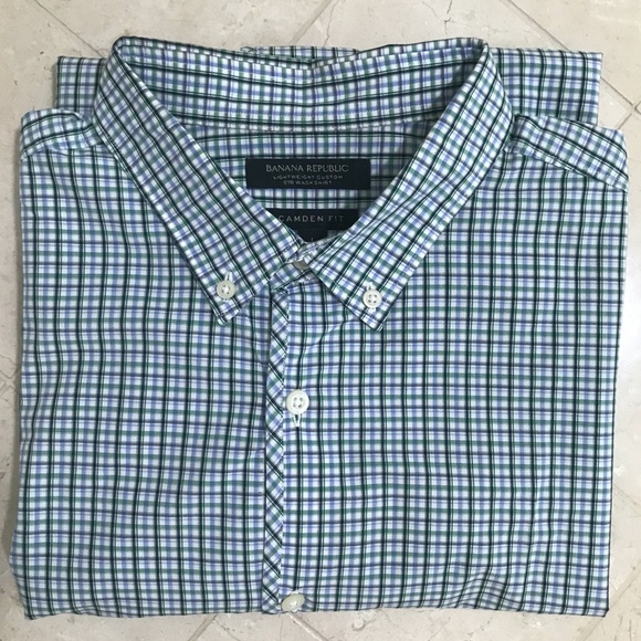 Banana Republic Other - Banana Republic Camden Short Sleeve Button Down